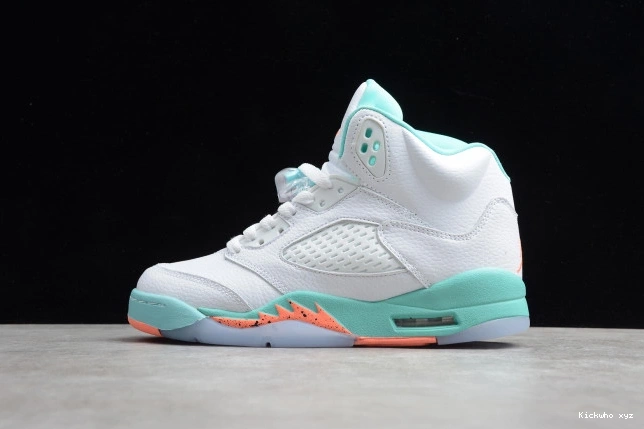 5 Jordan GS Aqua Light 440892-100 Air 0813